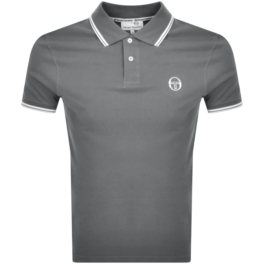 Sergio Tacchini Sergio 020 Polo T Shirt Grey